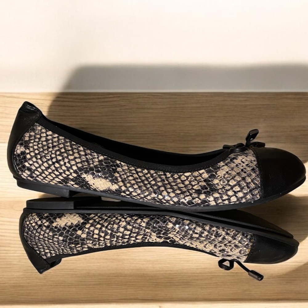 Bionic Snakeskin Flats - image 3